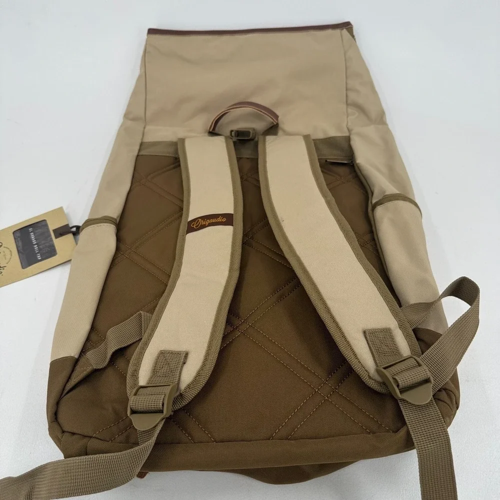 NEW Origuadio El Dorado Roll Top Brown Hiking Pack Backpack